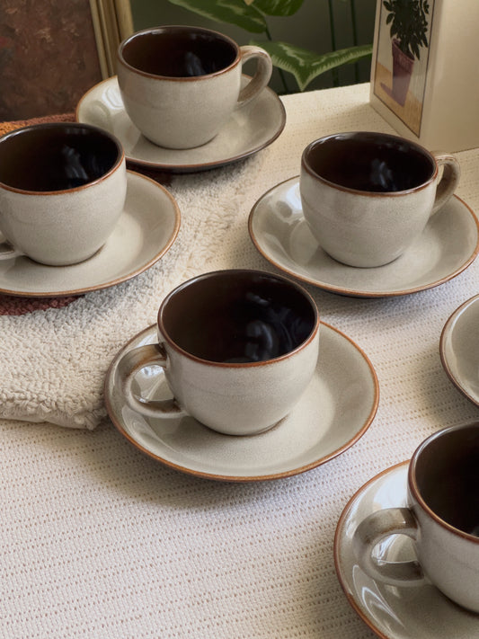 Siena Stone Luxe Tea Set 6 Pcs