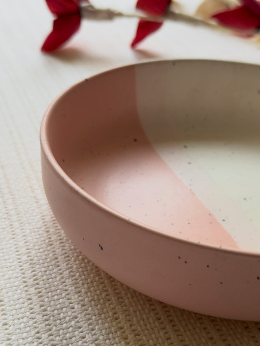 Blush Rose Rice Bowl
