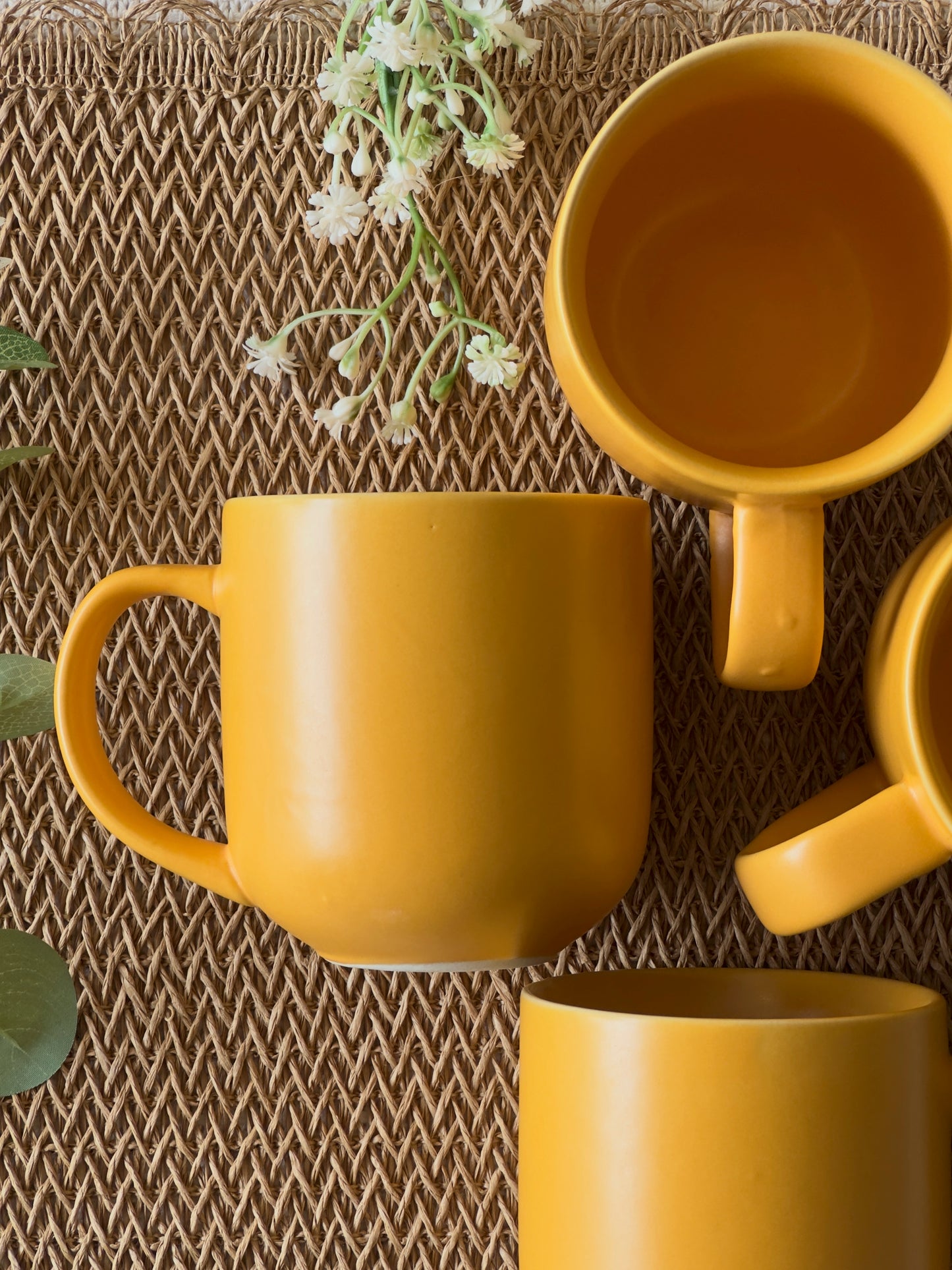 Rounded Base Mug Yellow