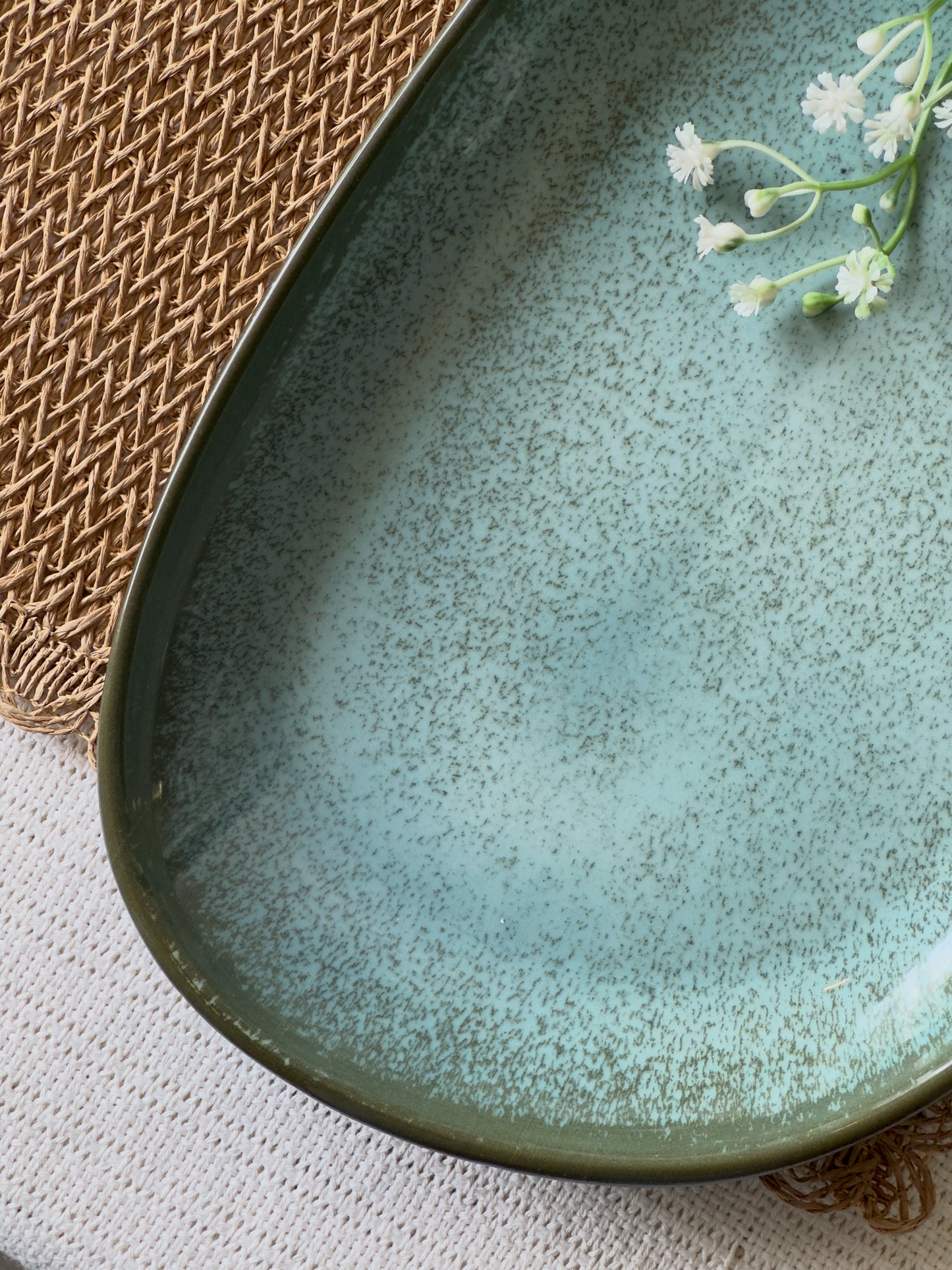Serving Platter Teal