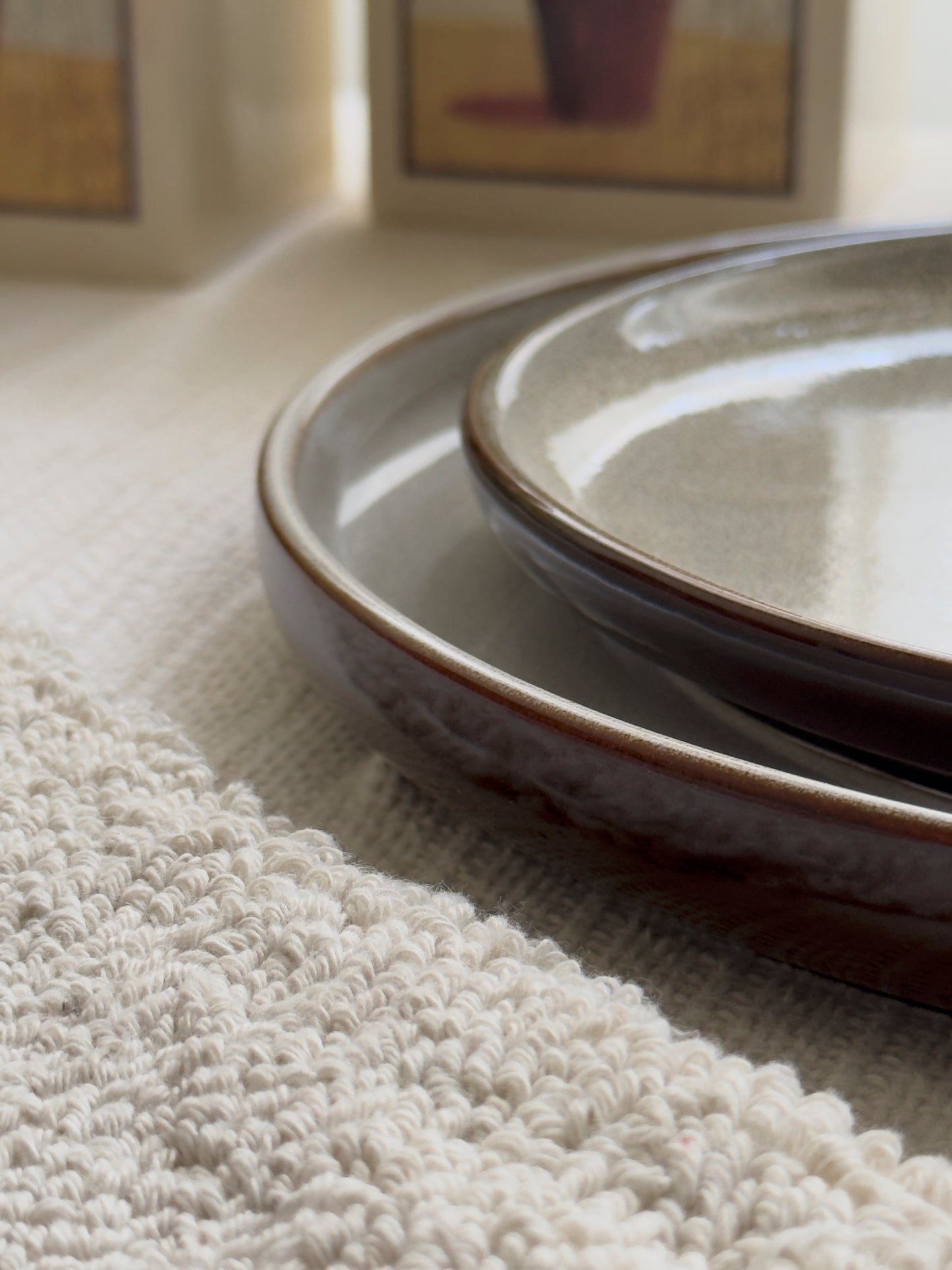 Siena Stone Luxe Dinner Plate