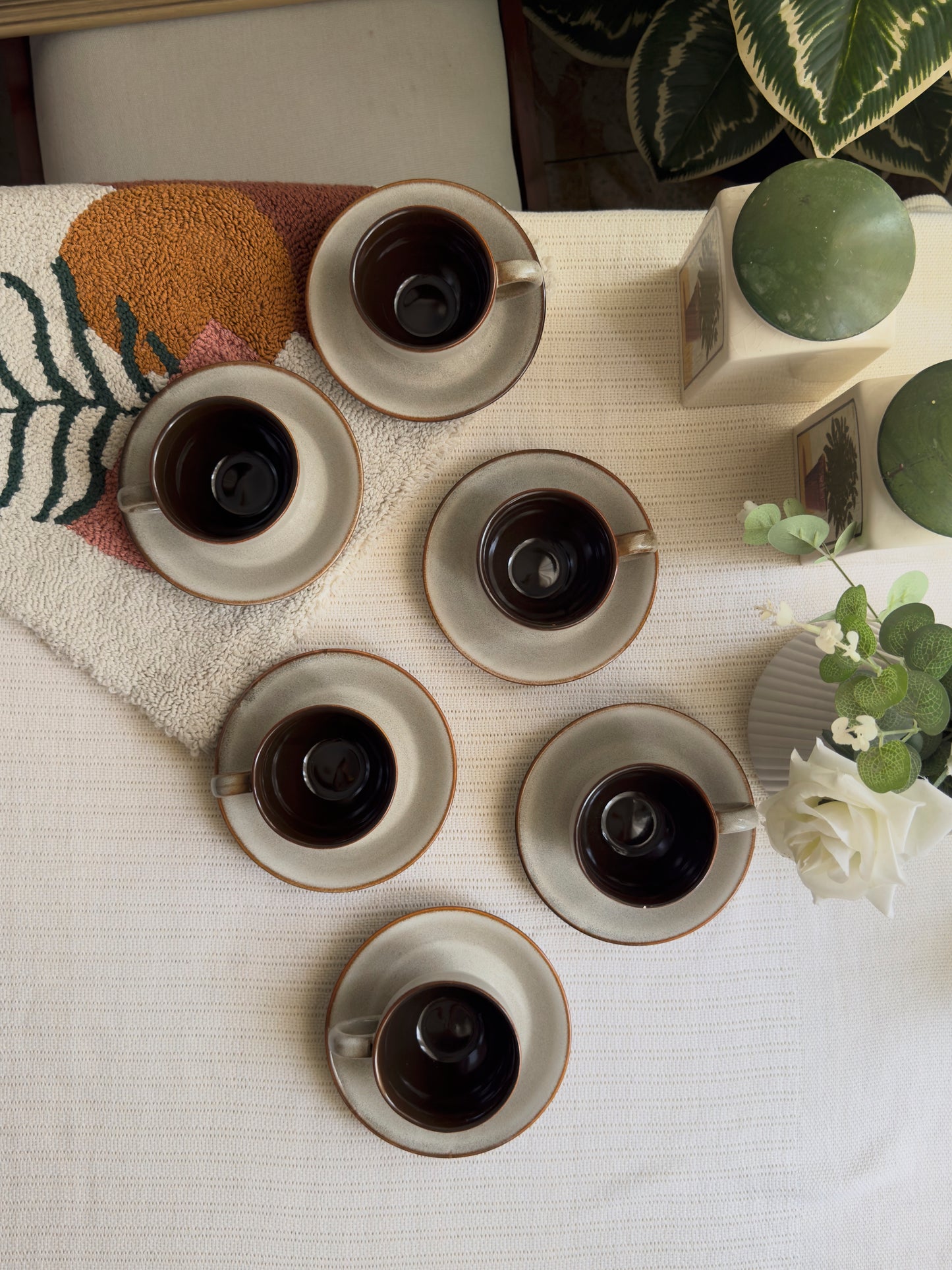 Siena Stone Luxe Tea Set 6 Pcs