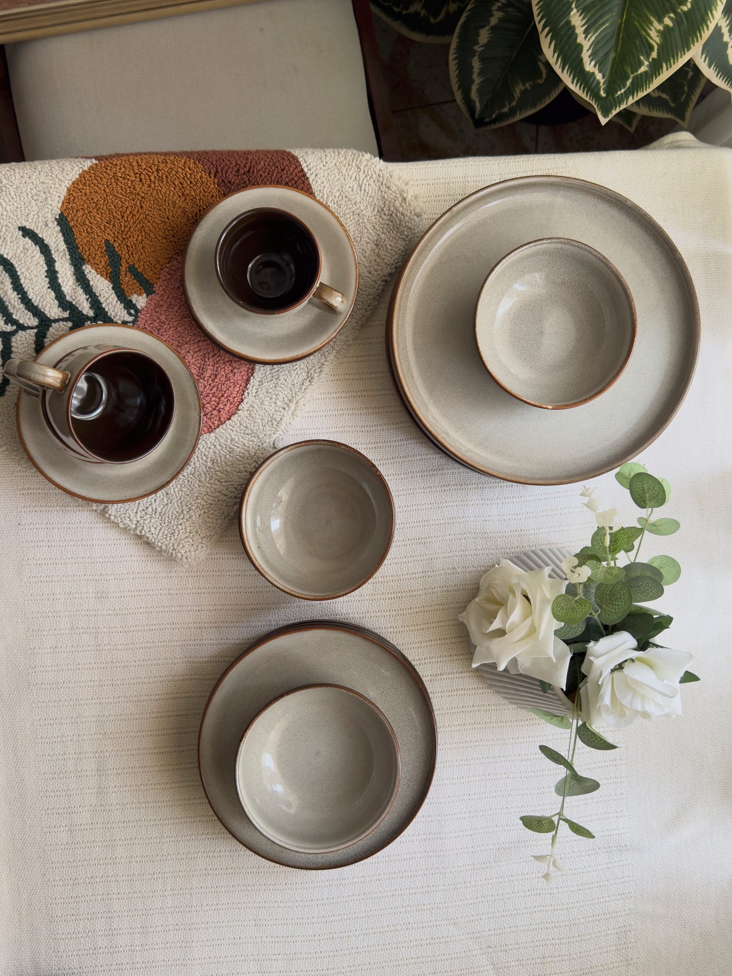 Siena Stone Luxe Breakfast Set 16 Pcs