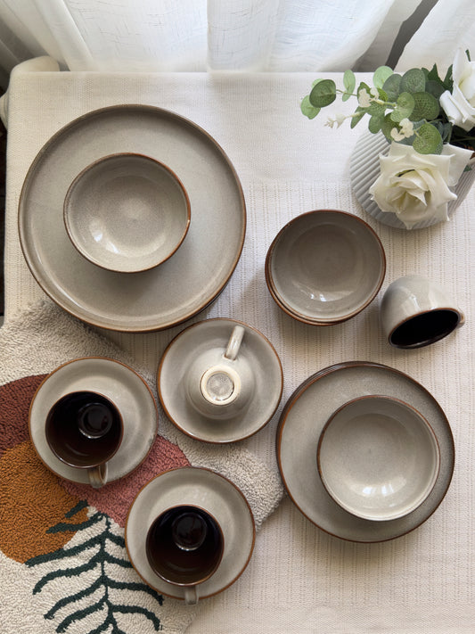 Siena Stone Luxe Breakfast Set 16 Pcs