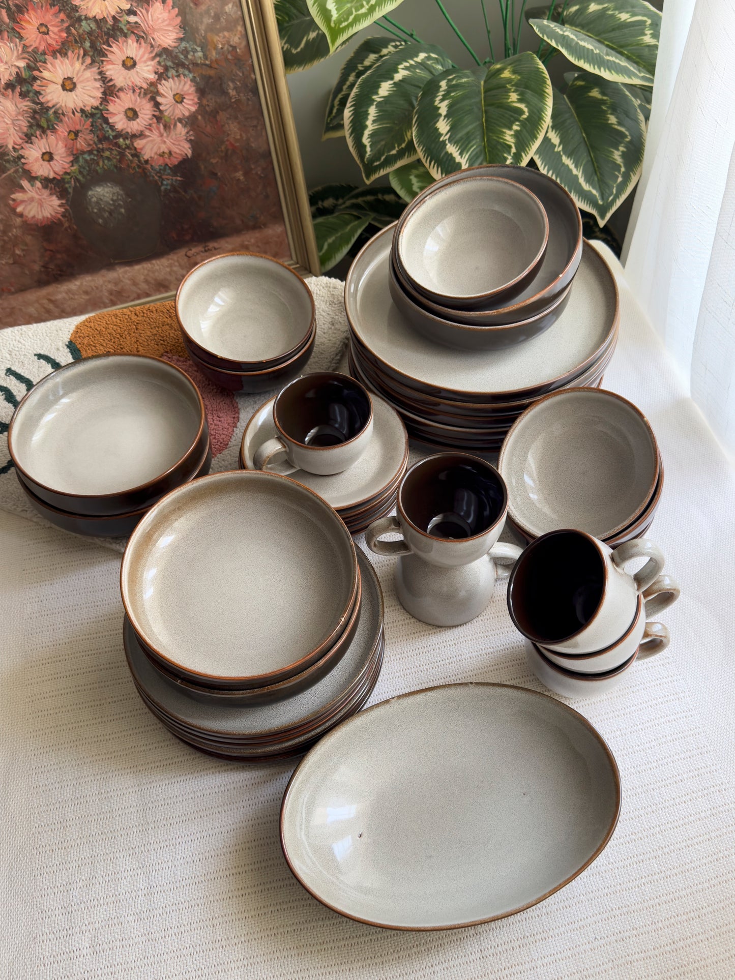Siena Stone Luxe Dinner Set 37 Pcs