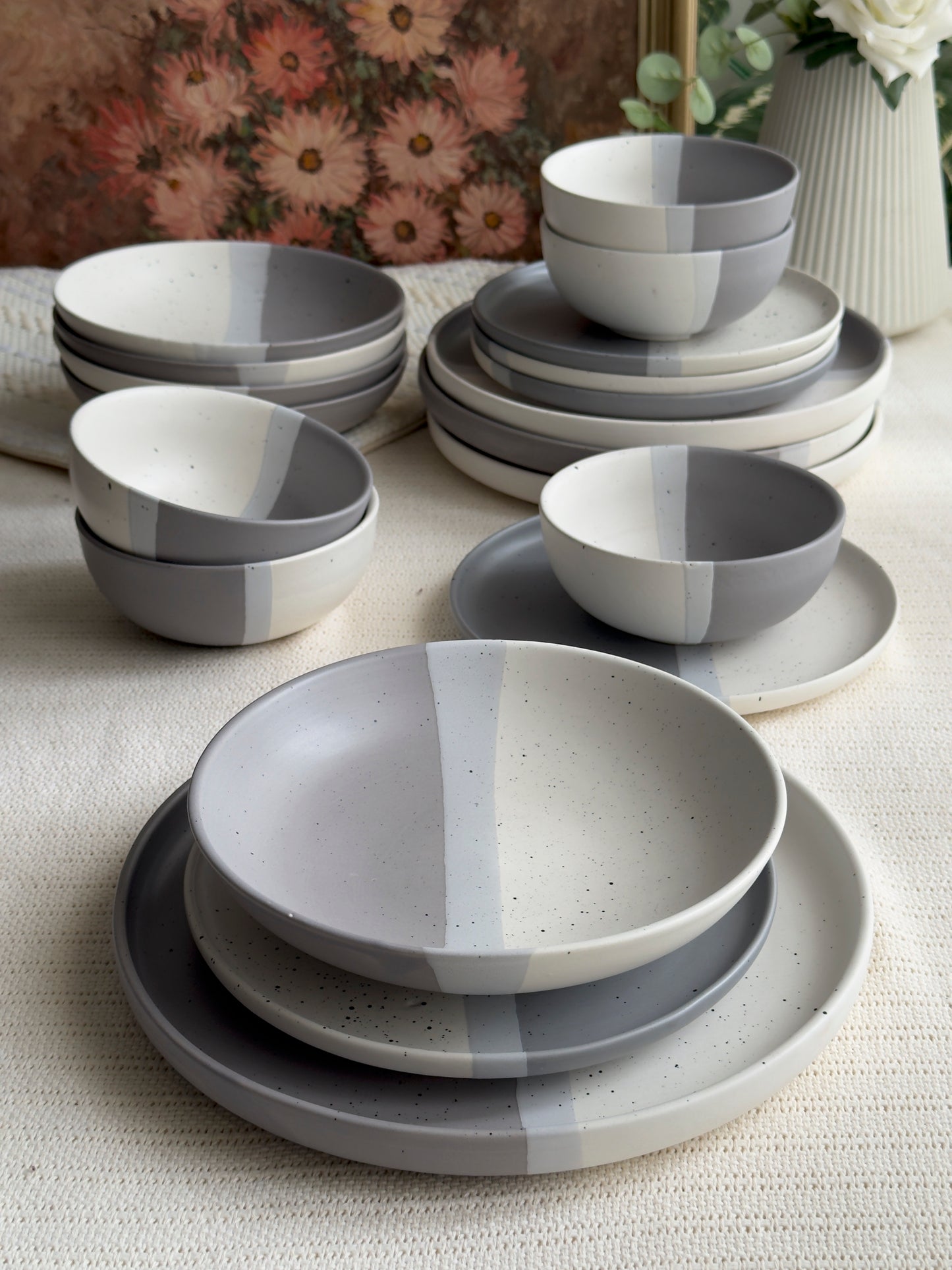 Ashen Pearl Breakfast Set 16 Pcs