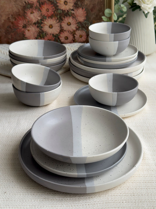 Ashen Pearl Breakfast Set 16 Pcs