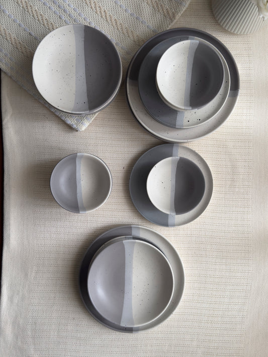 Ashen Pearl Breakfast Set 16 Pcs