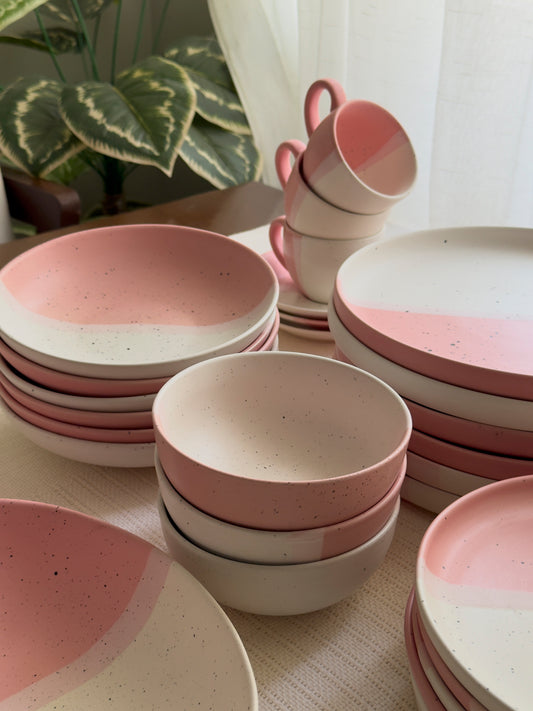 Blush Rose Dinner Set 38 Pcs