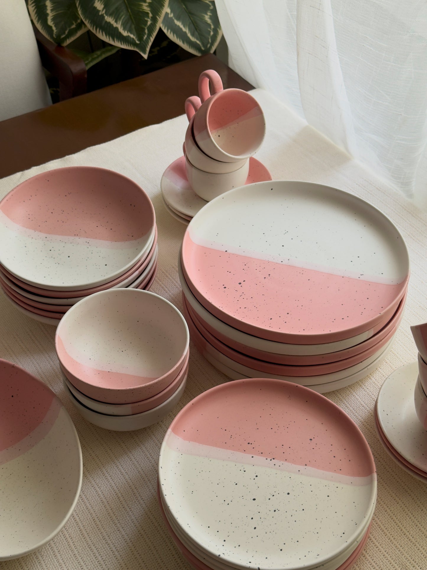 Blush Rose Dinner Set 38 Pcs