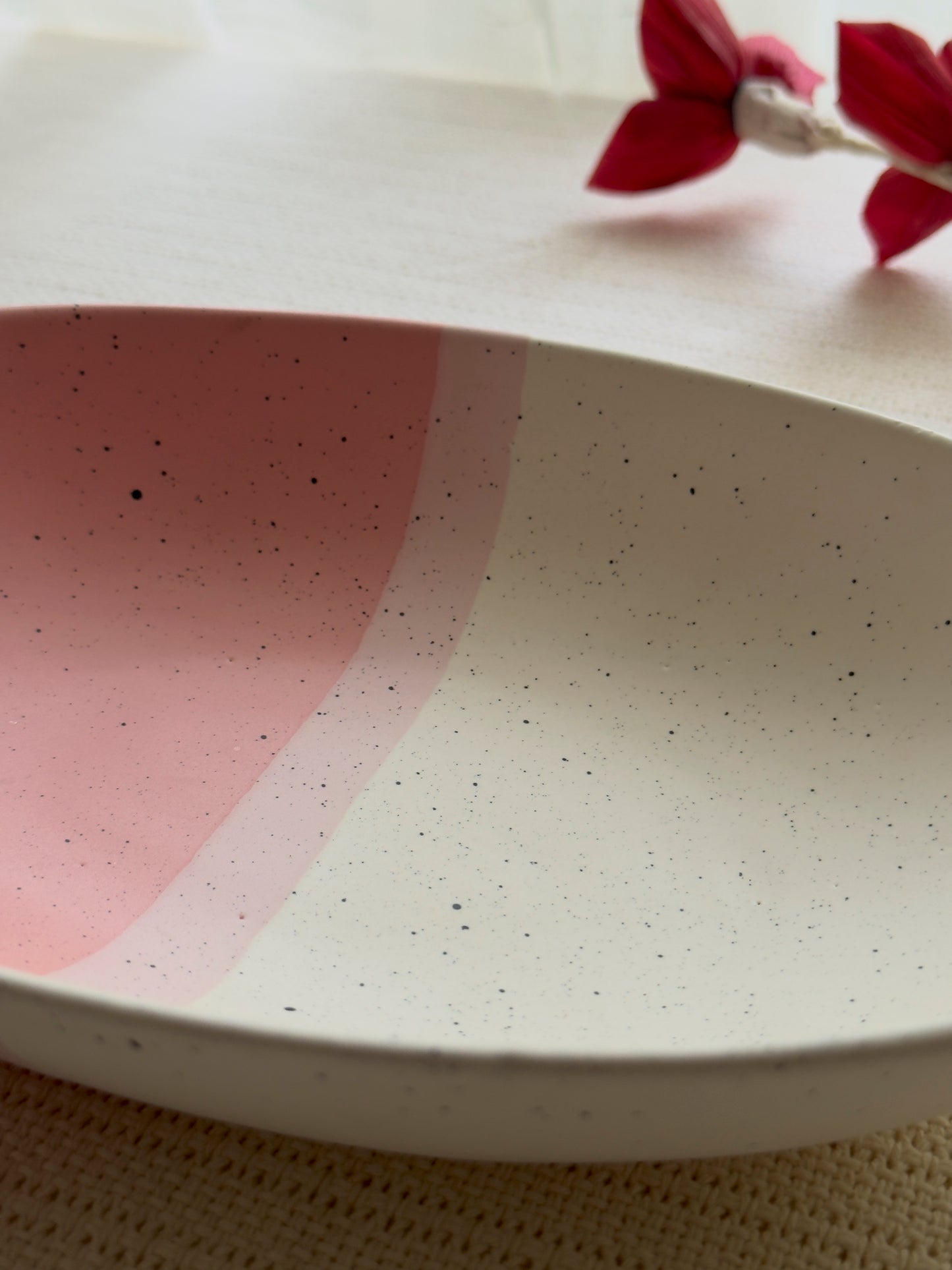 Blush Rose Salad Bowl