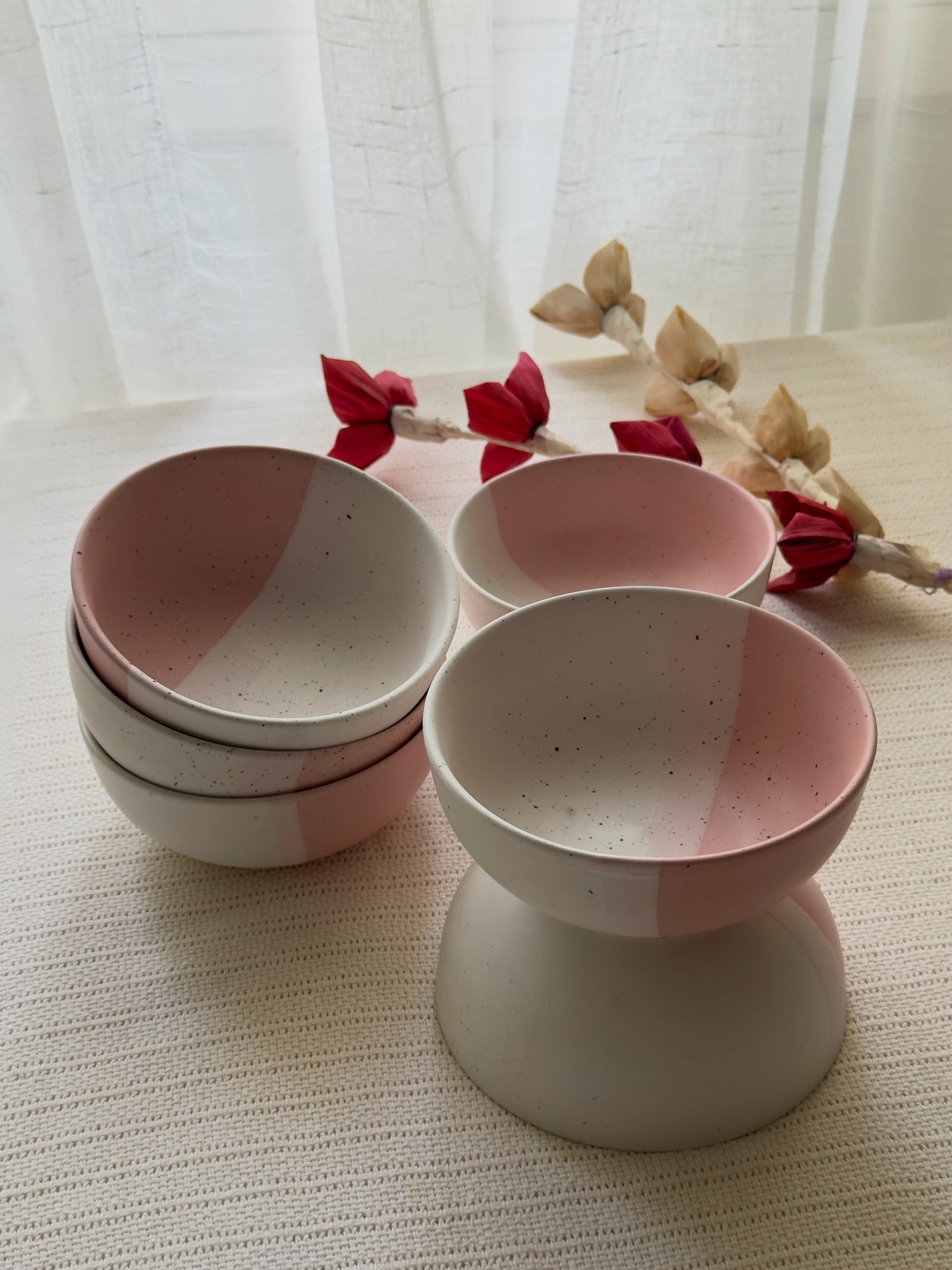 Blush Rose Bowl