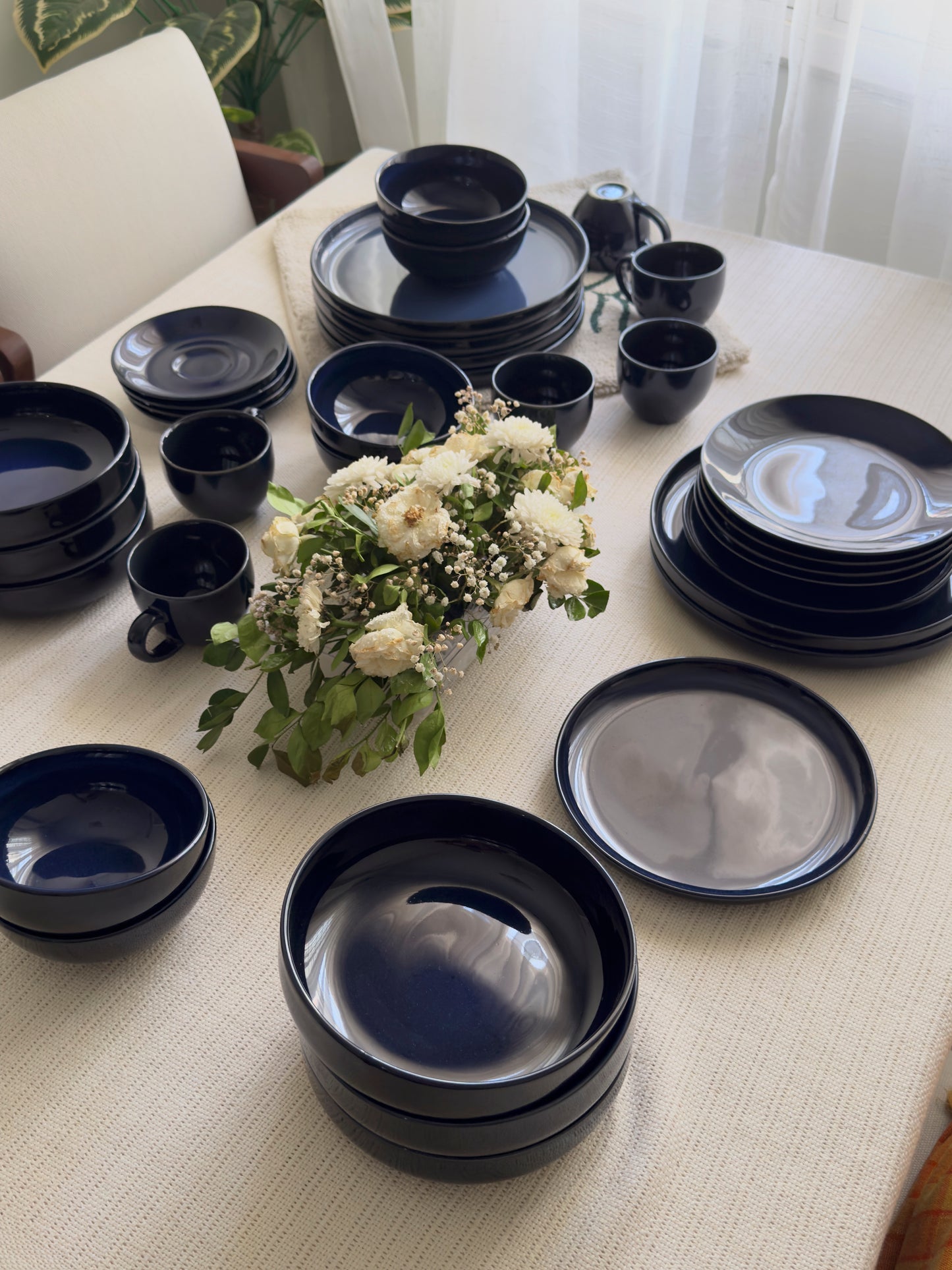 Sapphire Coast Luxe Dinner Set 36 Pcs