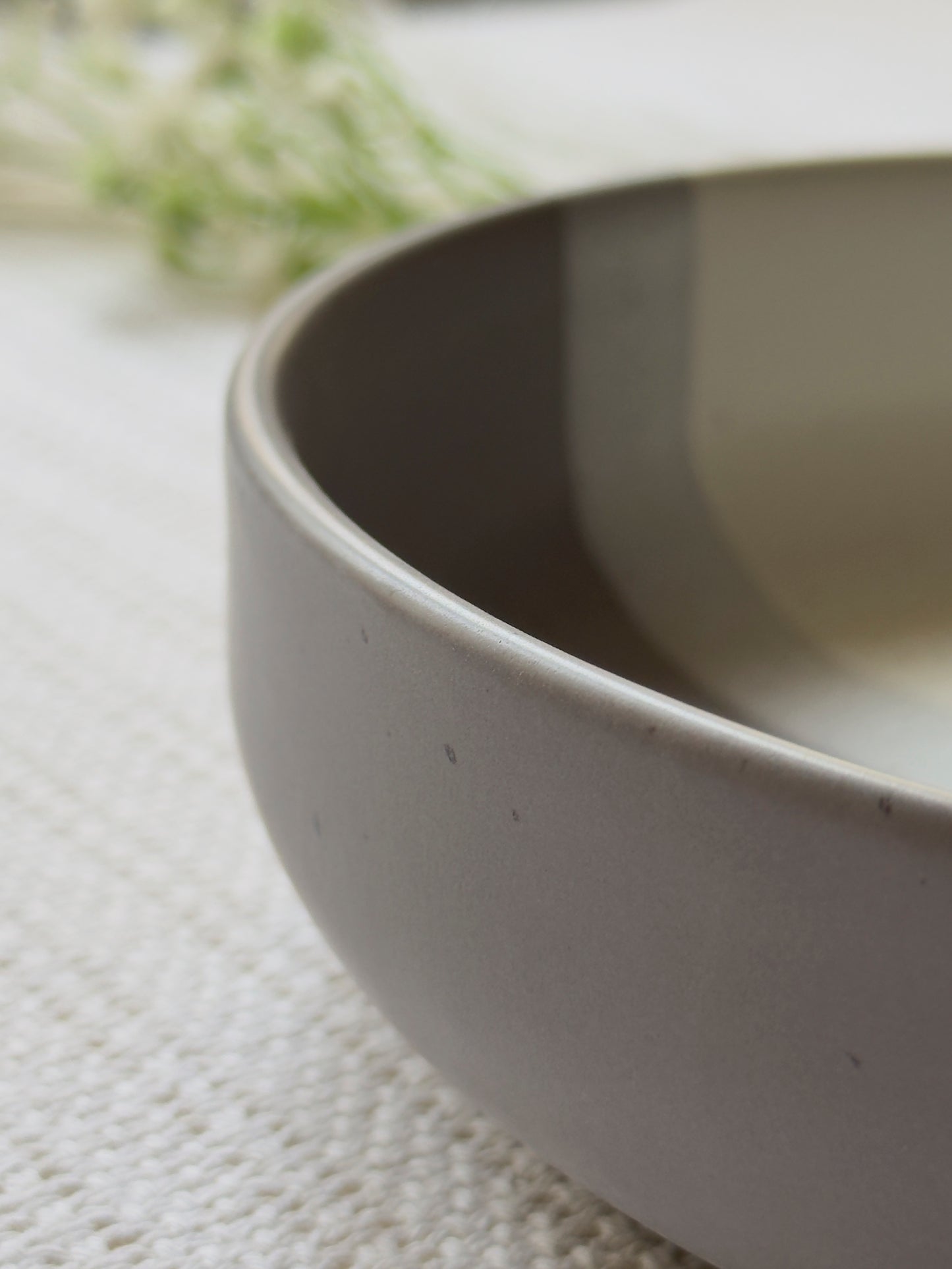 Ashen Pearl Rice Bowl