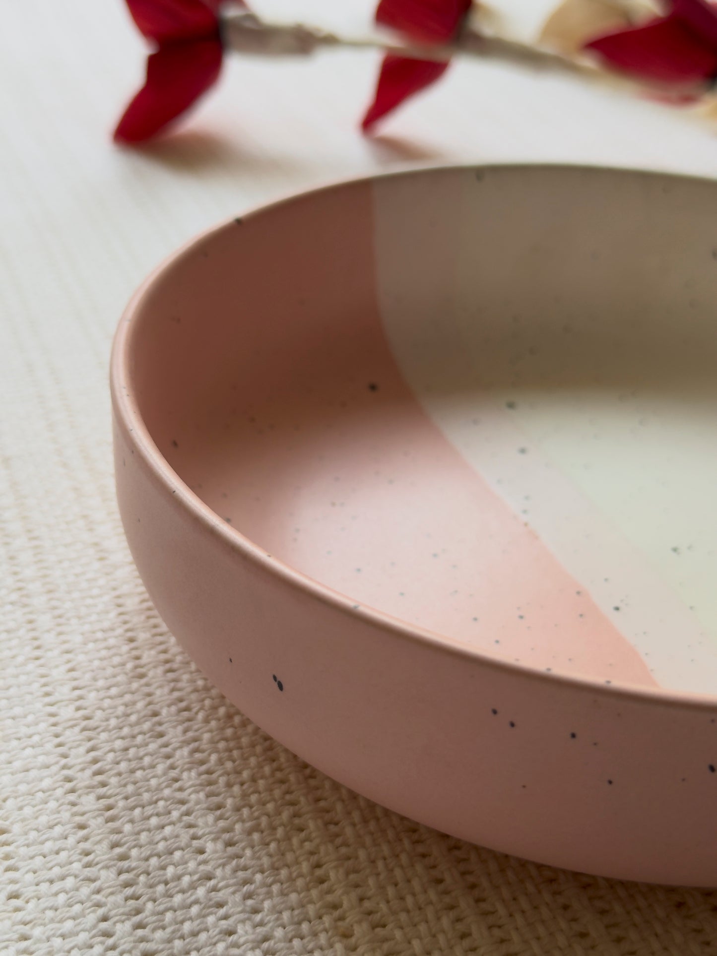 Blush Rose Rice Bowl