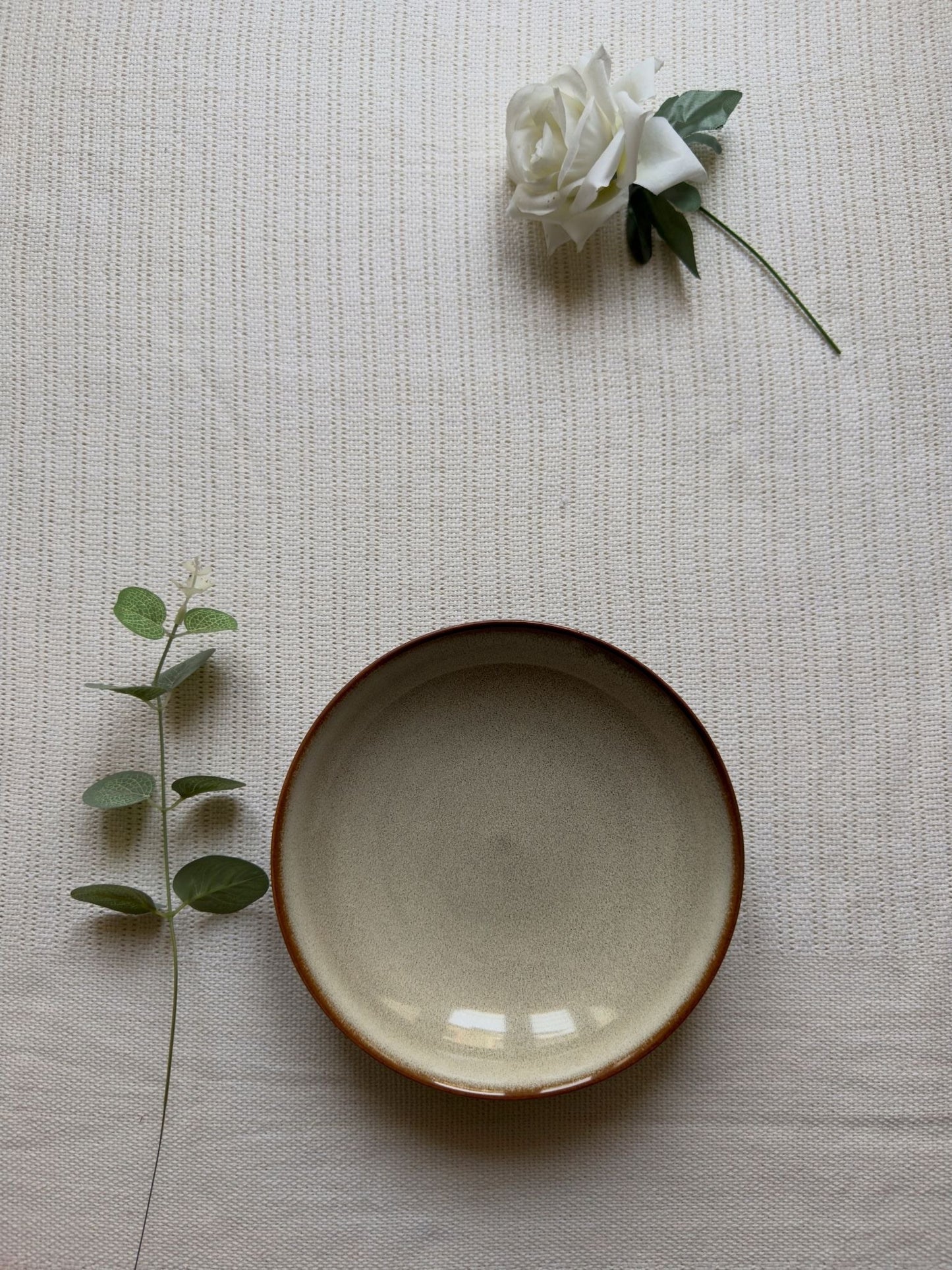 Siena Stone Luxe Deep Plate