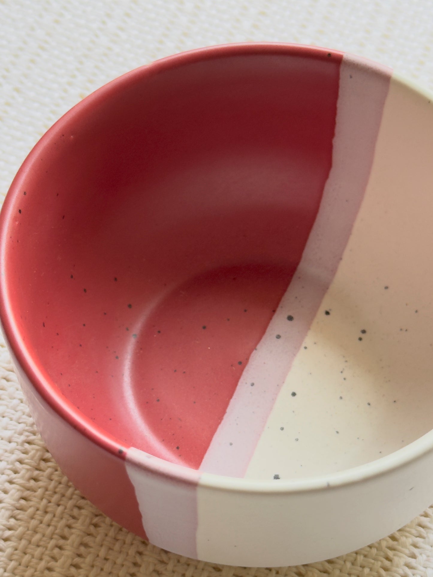 Rose Canvas Dip Bowl