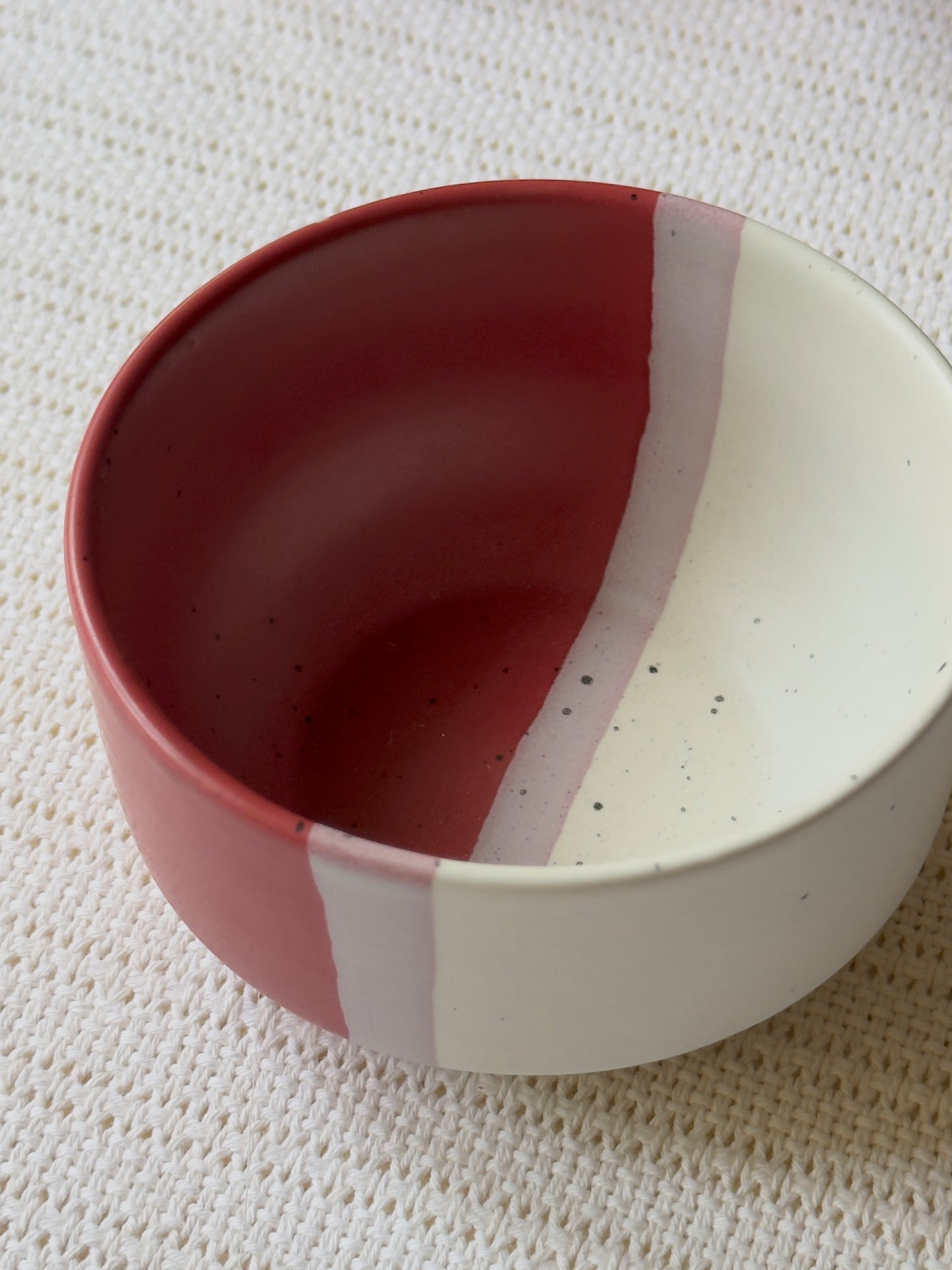 Rose Canvas Dip Bowl
