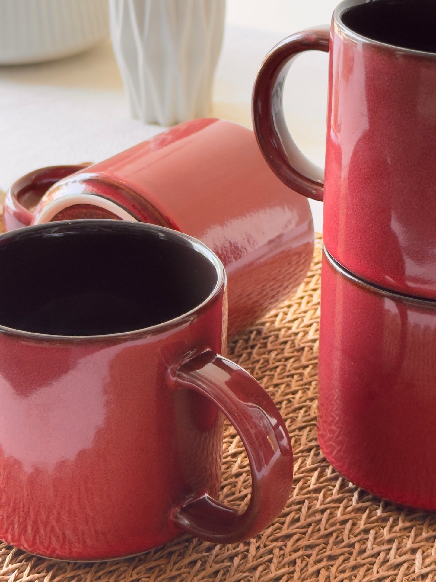 Crimson Ember Luxe Mug