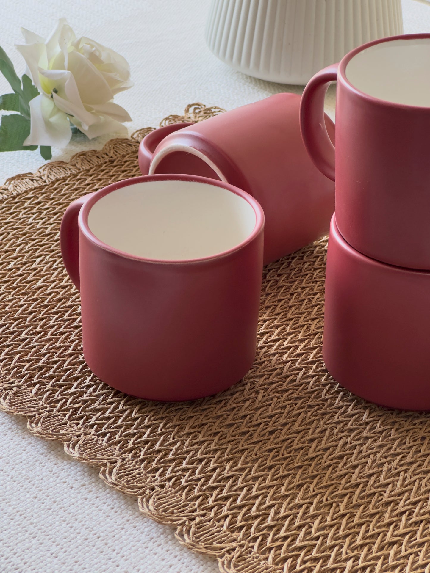 Matte Red Mug