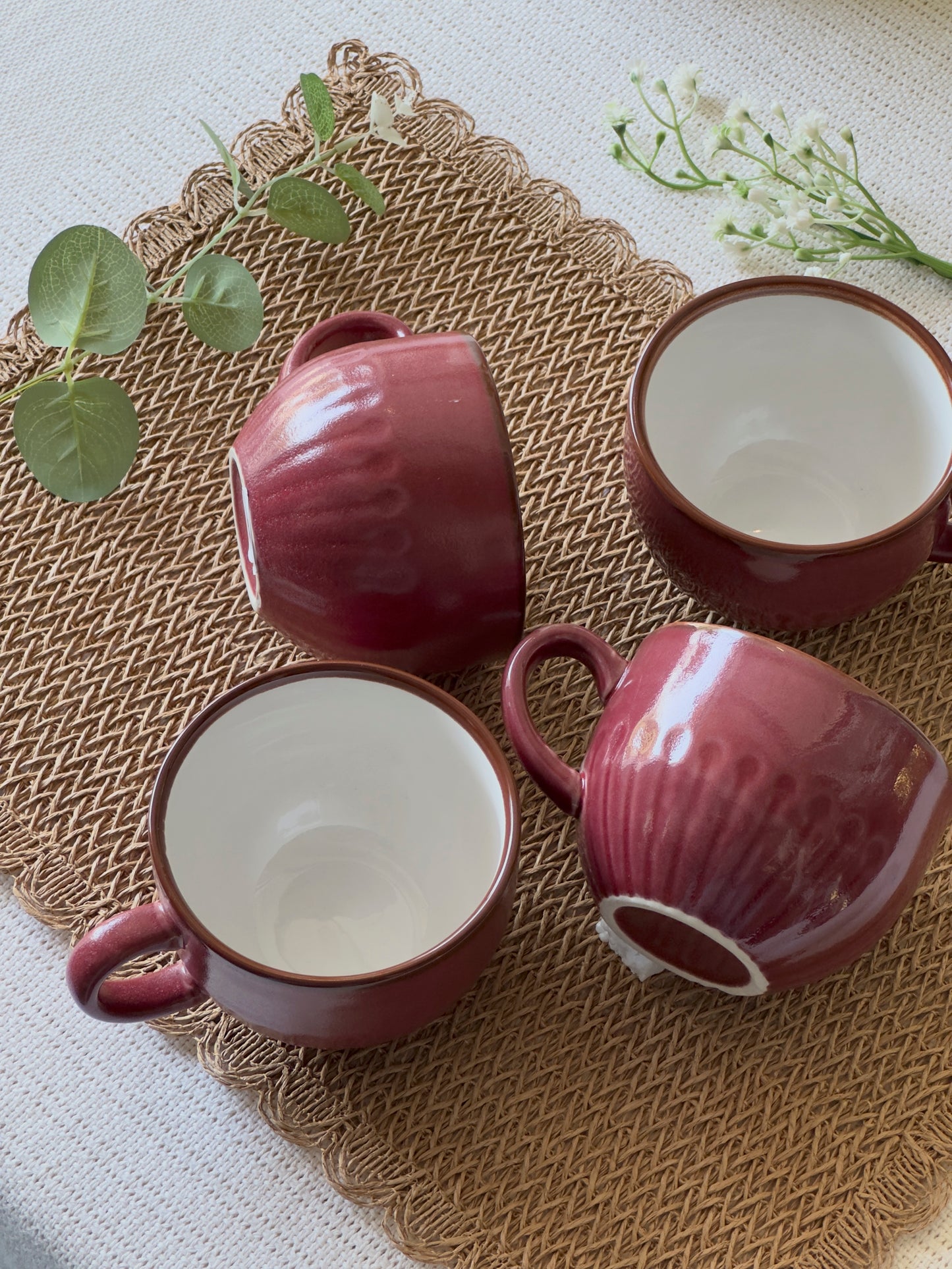 Fat Mug Maroon