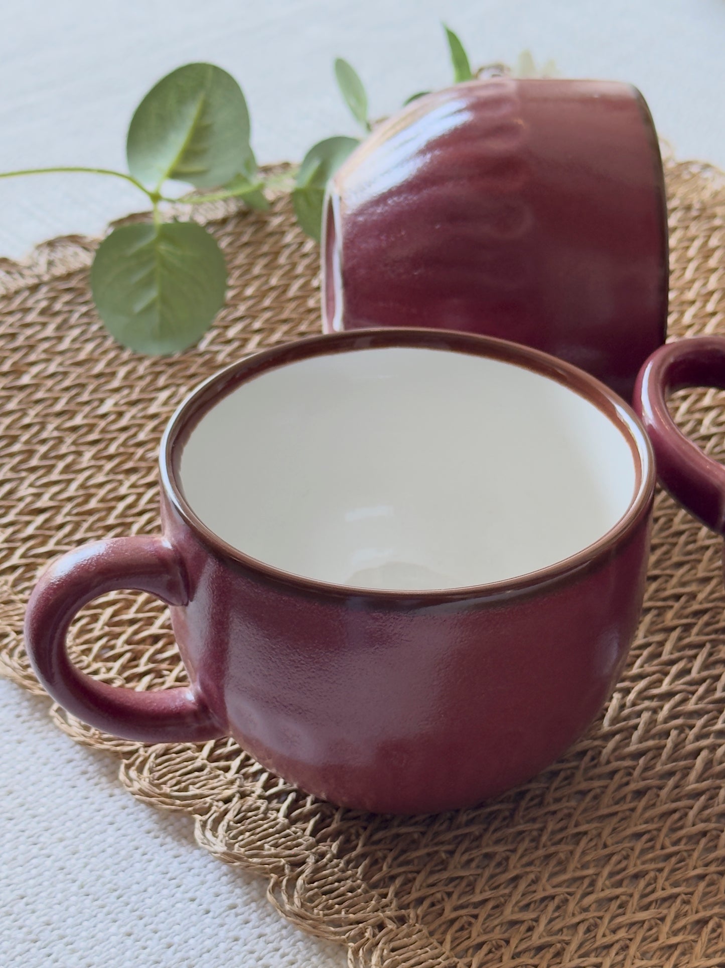 Fat Mug Maroon