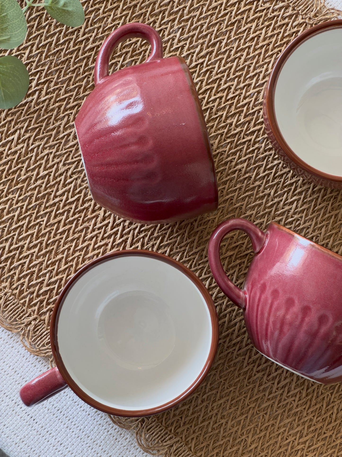 Fat Mug Maroon