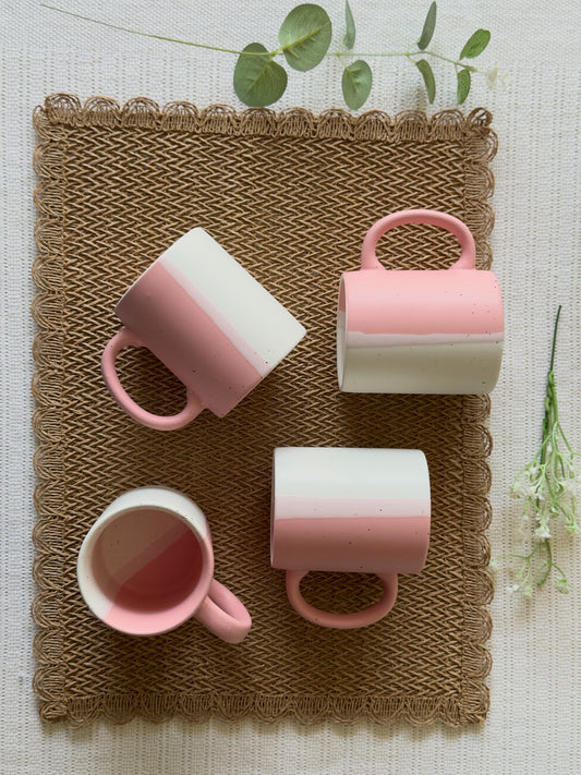 Blush Rose Matte Sprinkle Pink
