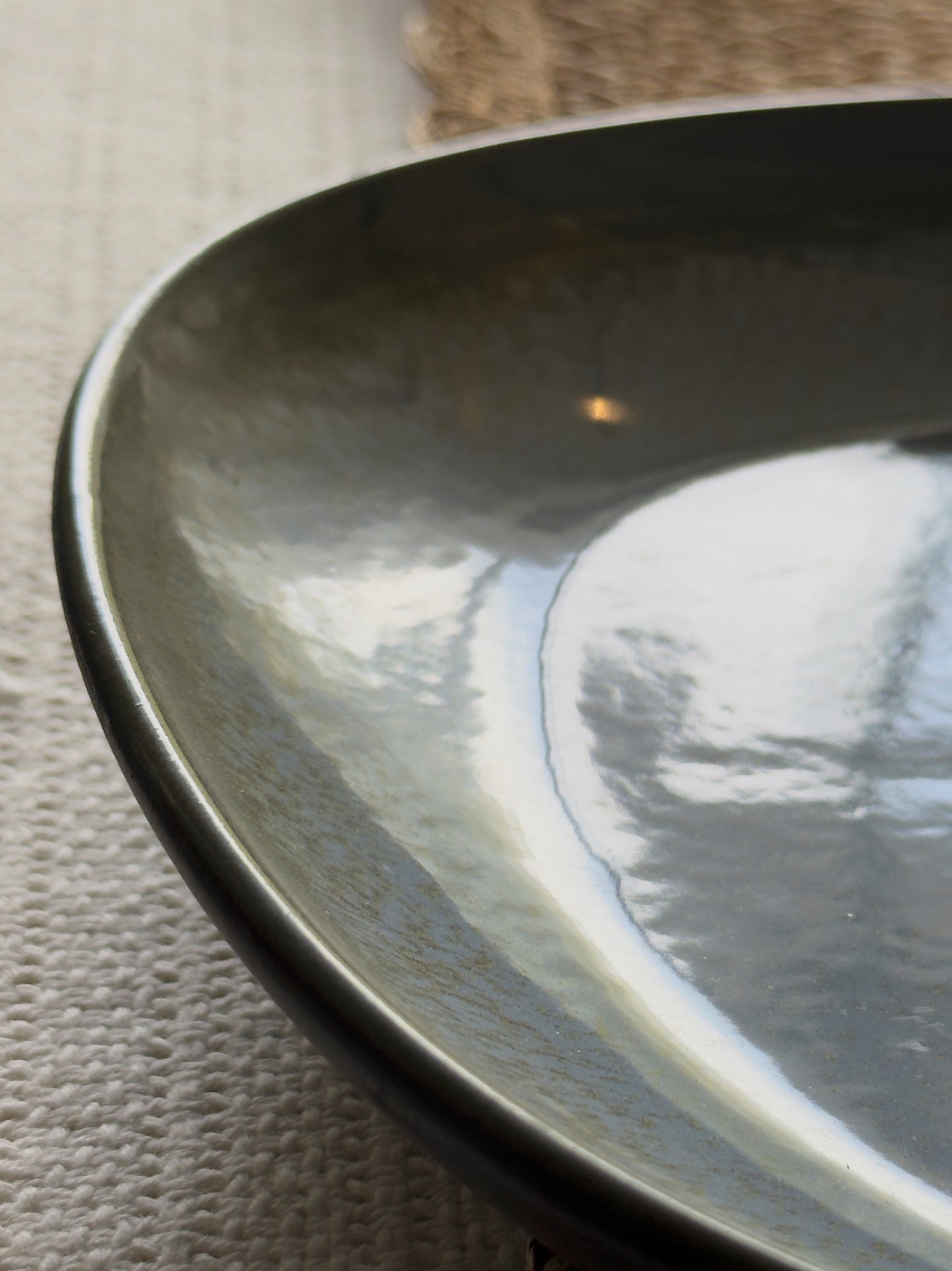 Serving Platter Blue
