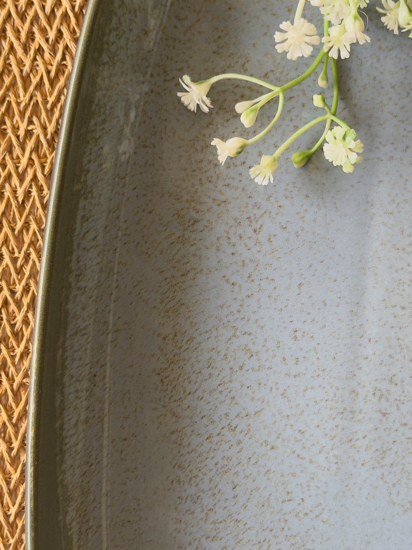 Serving Platter Blue