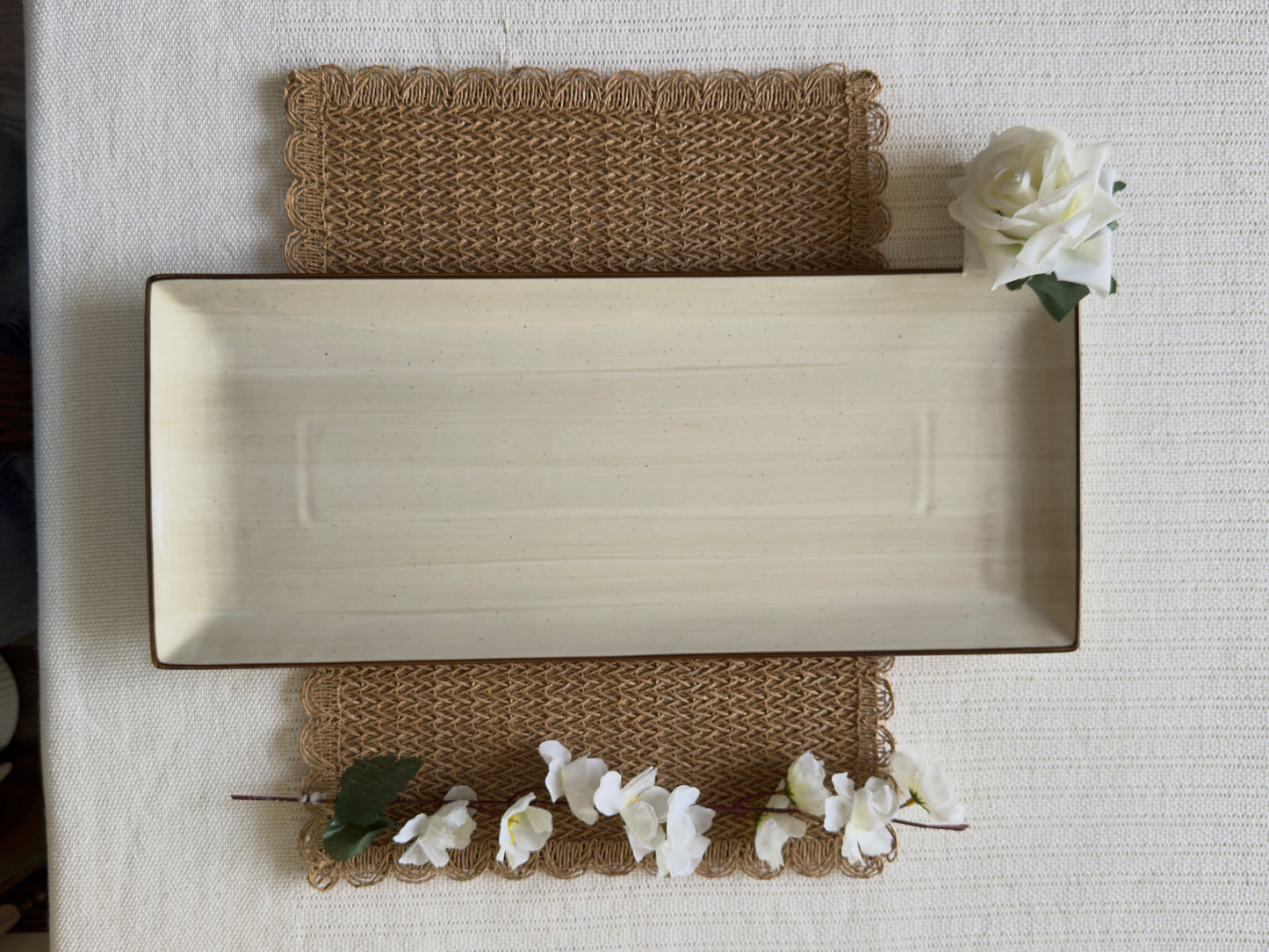 Serving Platter Off-White